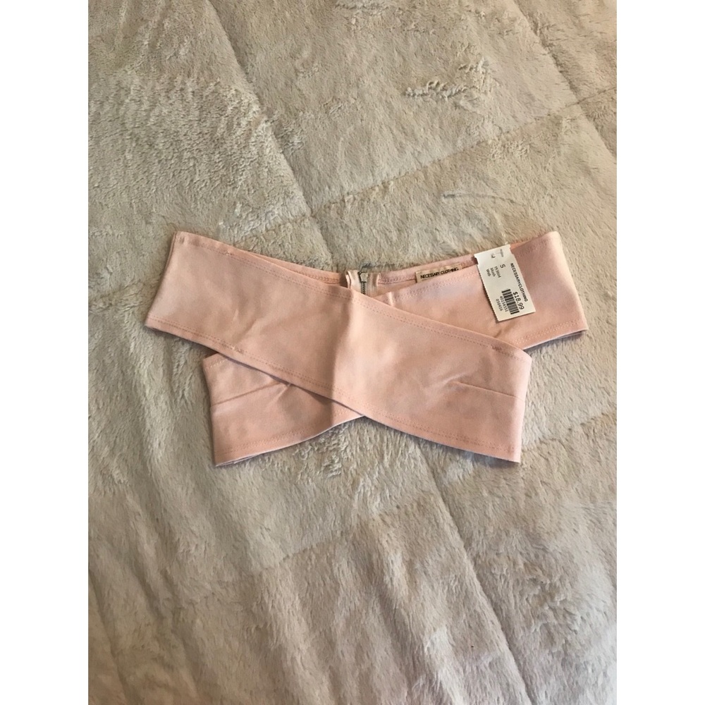 Necessary Clothing Off the Shoulder Crop Top